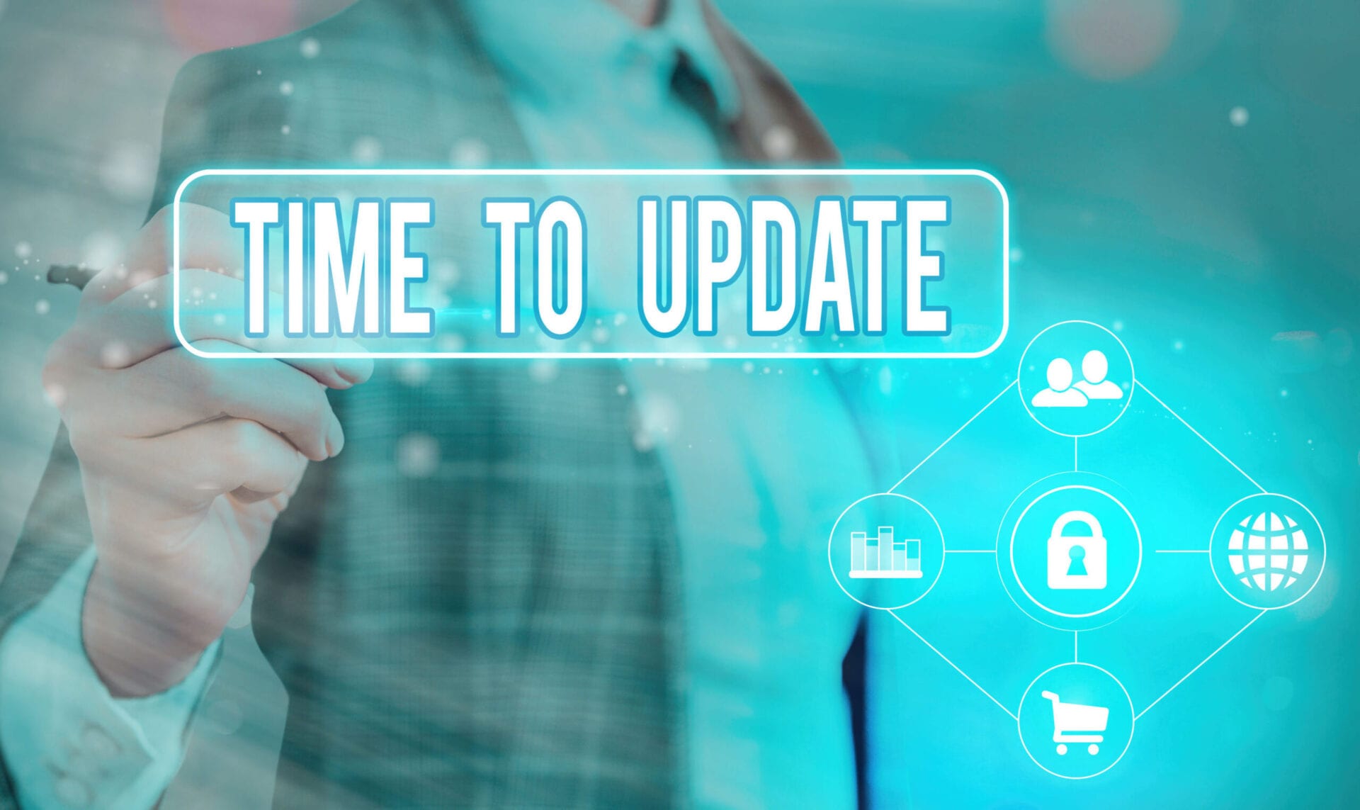 Text sign showing Time To Update. Conceptual photo System software update for enhancement or compatibility Information digital technology network connection infographic elements icon.